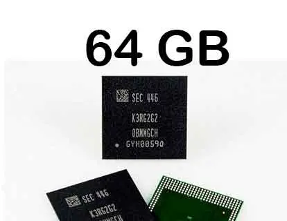 64 GB internem Speicher