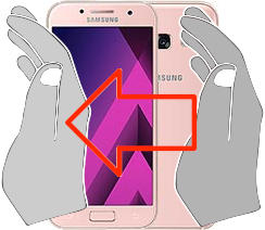 Bildschirmaufnahme Samsung Galaxy A3 (2017)