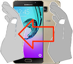 Bildschirmaufnahme Samsung Galaxy A5 (2016)
