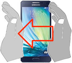Bildschirmaufnahme Samsung Galaxy A5