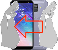 Bildschirmaufnahme Samsung Galaxy A6 (2018)