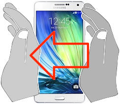 Bildschirmaufnahme Samsung Galaxy A7
