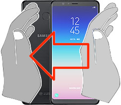 Bildschirmaufnahme Samsung Galaxy A8 Star (A9 Star)
