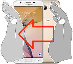 Bildschirmaufnahme Samsung Galaxy On7 (2016)
