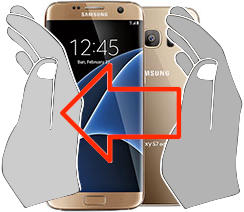 Bildschirmaufnahme Samsung Galaxy S7 edge (USA)