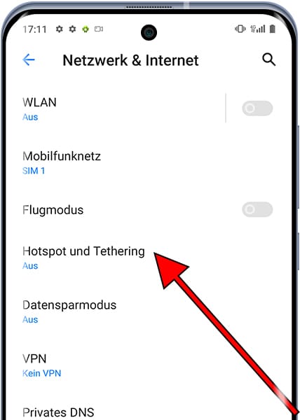 Netwerk Wi-Fi Android