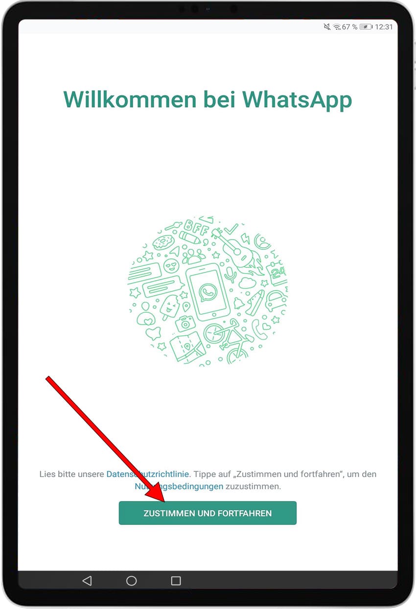 Konfigurieren Sie WhatsApp